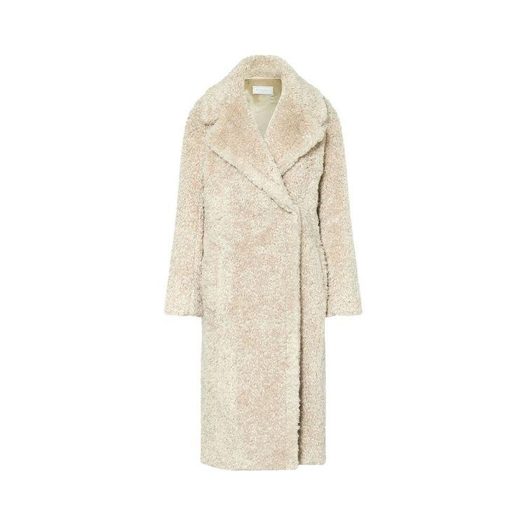 ANTONELLI bež teddy ženski kaput 