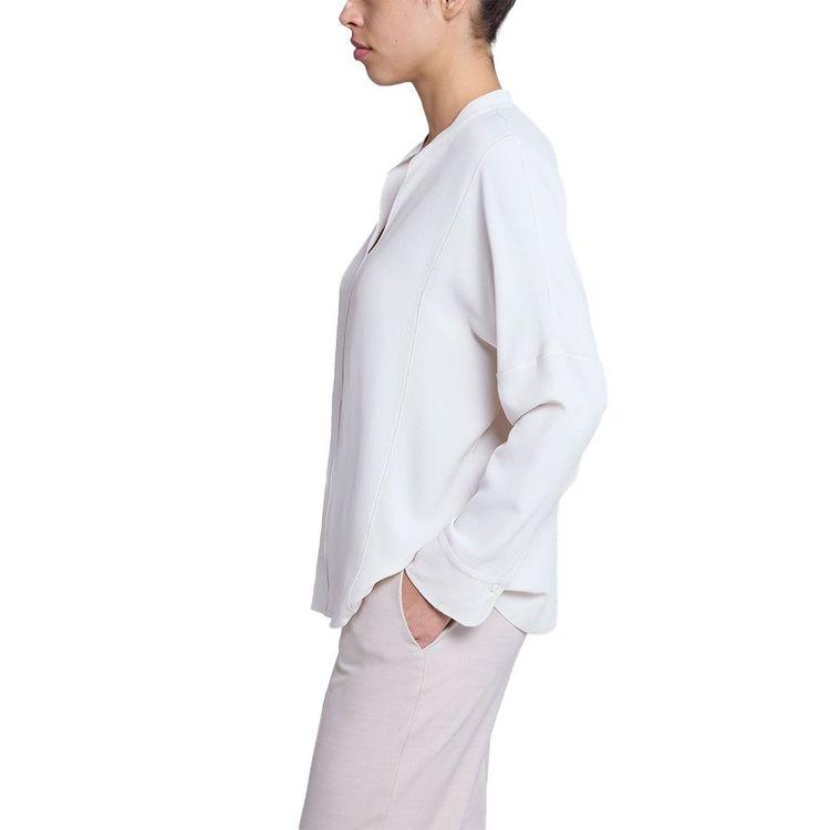 ANTONELLI svijetlo bež ženska bluza na V-izrez