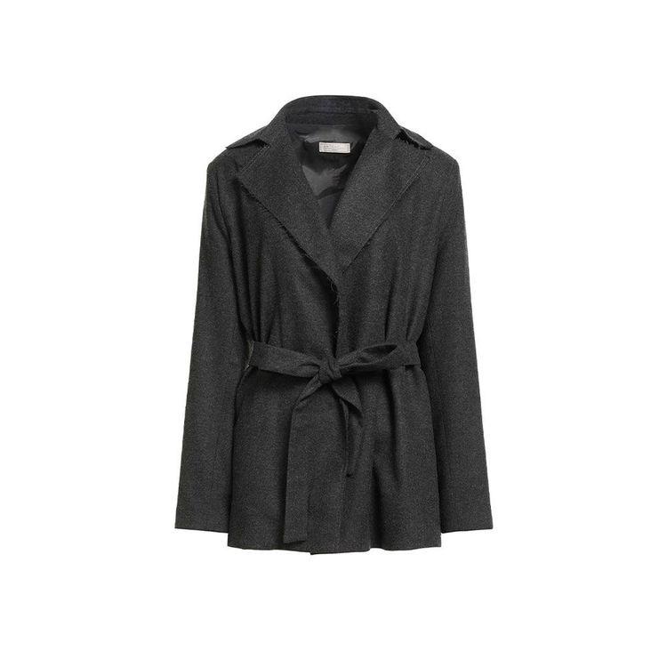 ANTONELLI tamno sivi ženski sako na vezanje