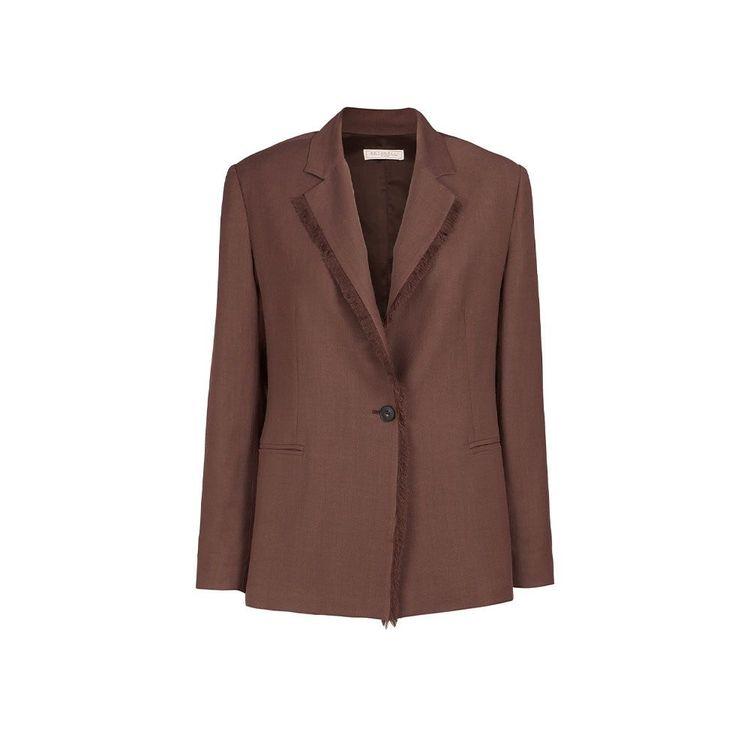 ANTONELLI Finnegan braon ženski sako sa resama