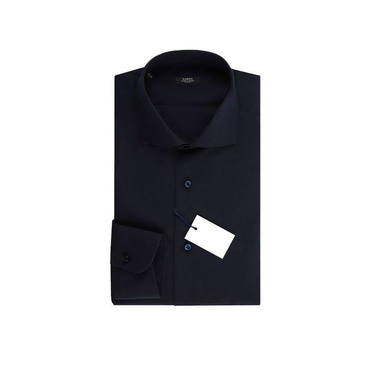 BARBA indigo plava muška košulja