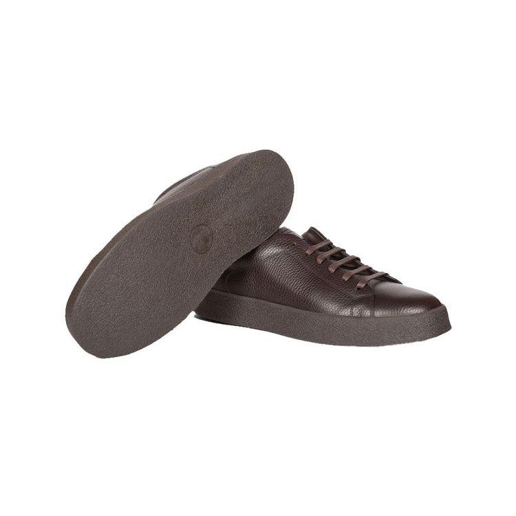 BARRETT tamno braon muške patike od rađene kože