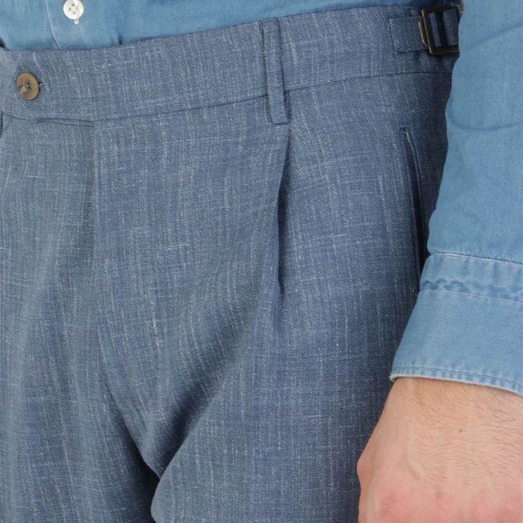 BERWICH Retrolong plave muške pantalone