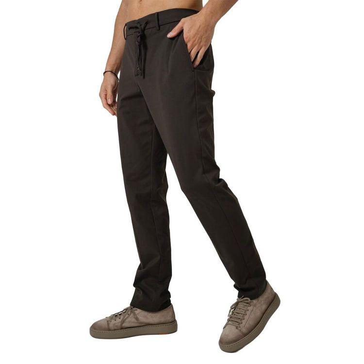 BERWICH Spiaggia braon muške pantalone