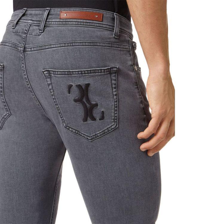 BILLIONAIRE svijetlo sive muške farmerice