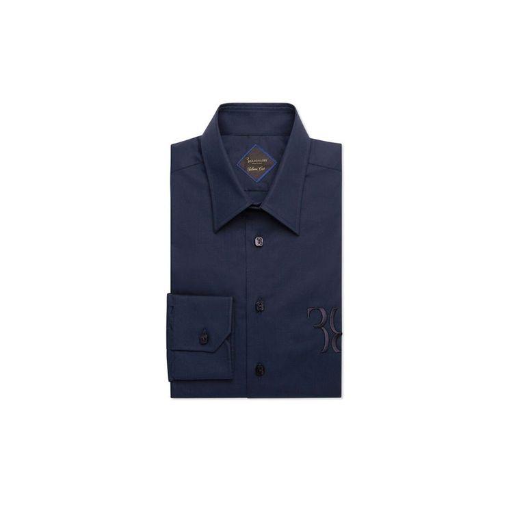 BILLIONAIRE slim fit teget muška košulja