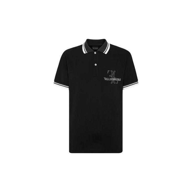 BILIONAIRE crna polo muška majica