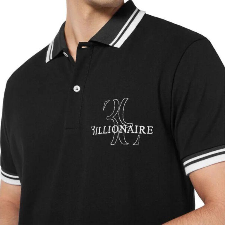 BILIONAIRE crna polo muška majica