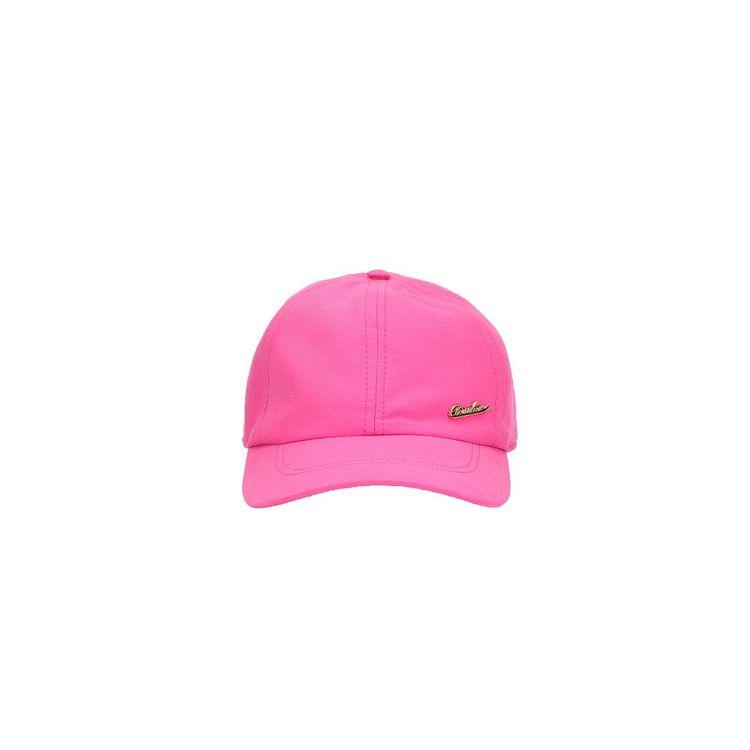 BORSALINO pink kačket sa zlatnim logom