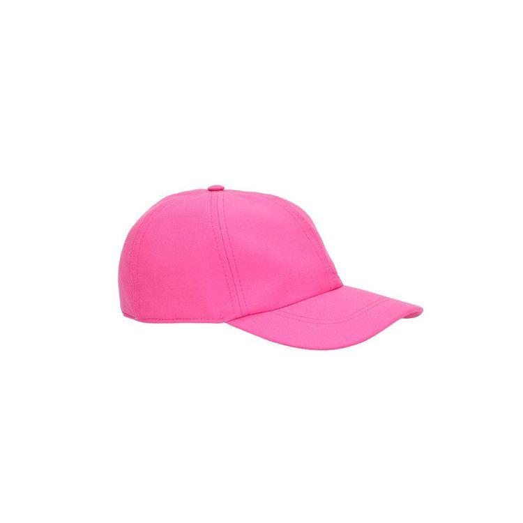 BORSALINO pink kačket sa zlatnim logom