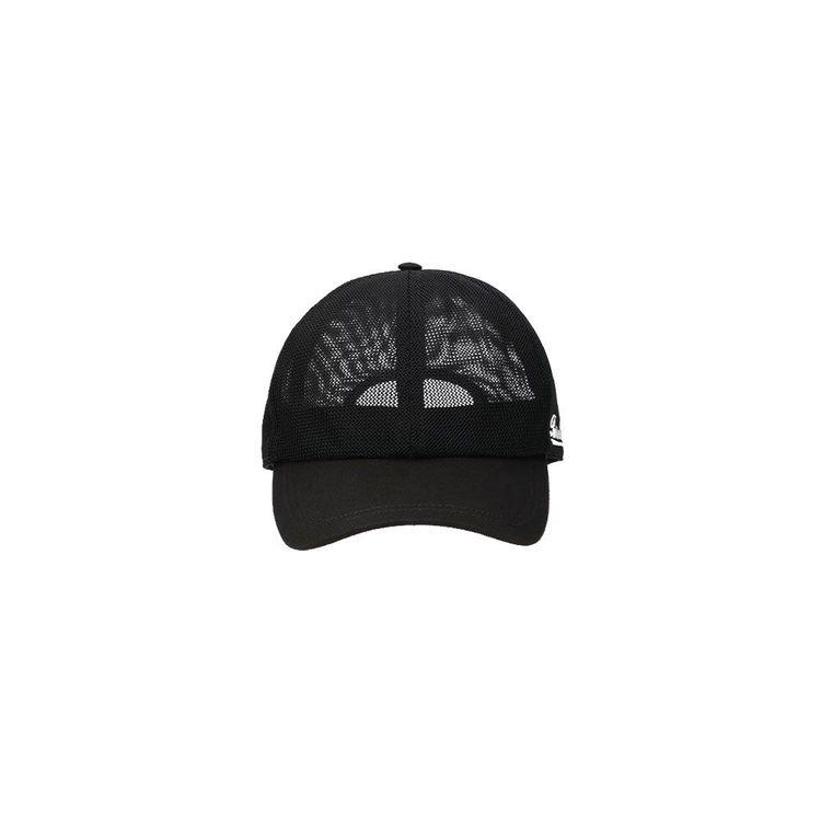 BORSALINO crni mrežasti kačket sa vezenim logom