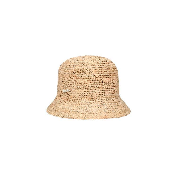 BORSALINO Koko Cloche bež heklani šešir