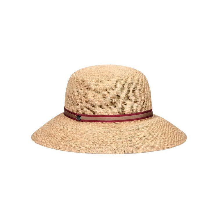 BORSALINO Colombia bež šešir od rafie