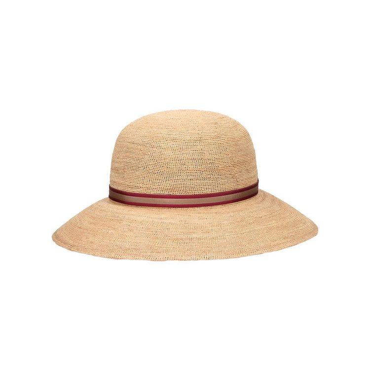 BORSALINO Colombia bež šešir od rafie