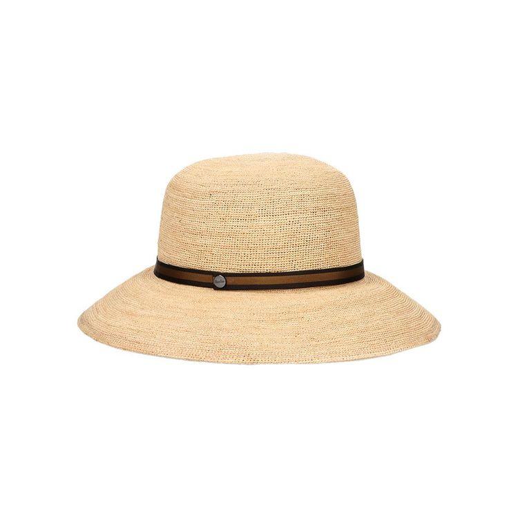 BORSALINO Colombia bež šešir od rafie