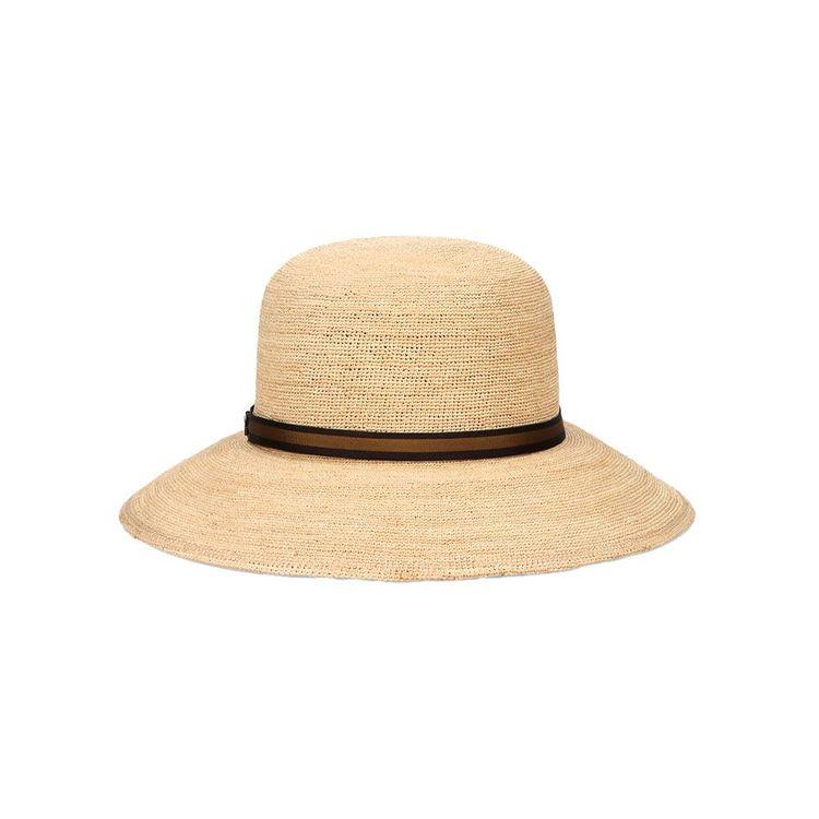 BORSALINO Colombia bež šešir od rafie