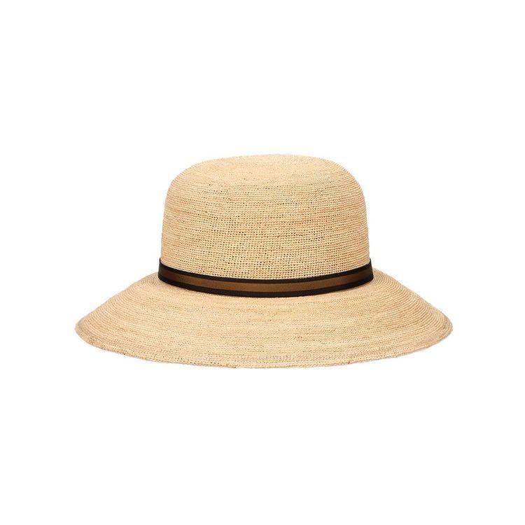 BORSALINO Colombia bež šešir od rafie