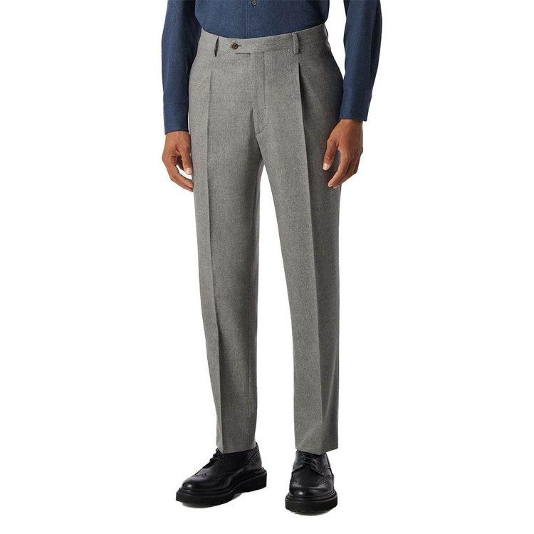 CORNELIANI svijetlo sive muške pantalone 