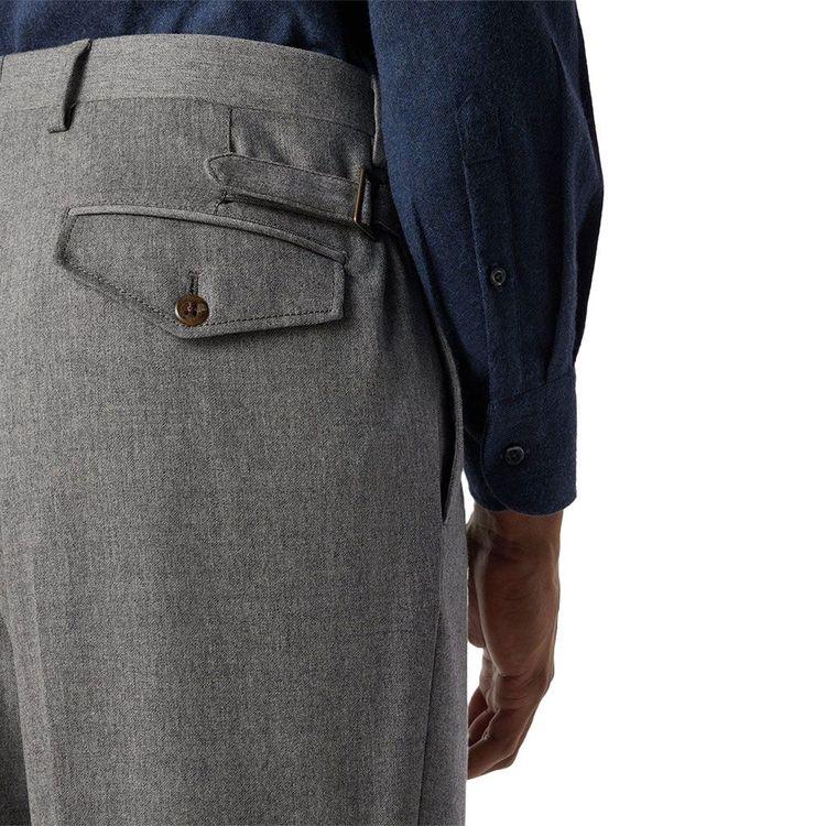 CORNELIANI svijetlo sive muške pantalone 