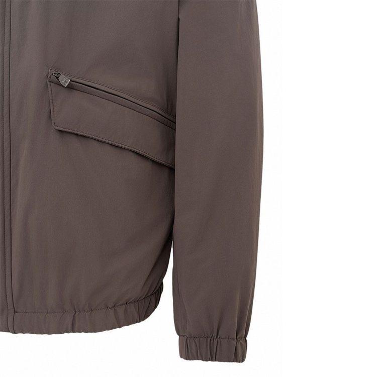 CORNELIANI svijetlo braon muška jakna sa kapuljačom