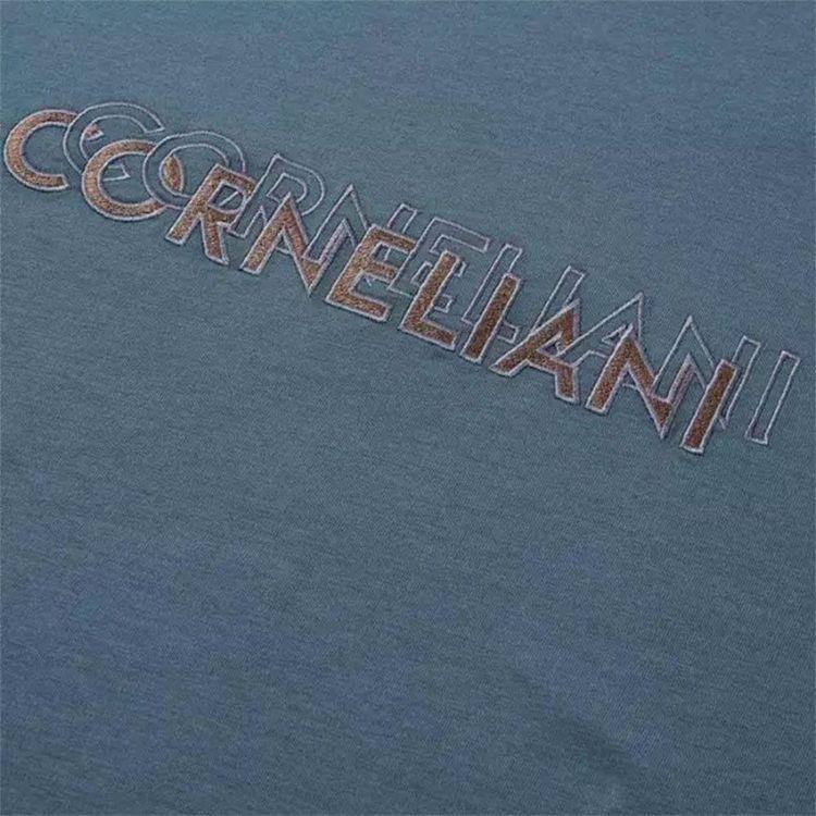 CORNELIANI petrolej muška majica