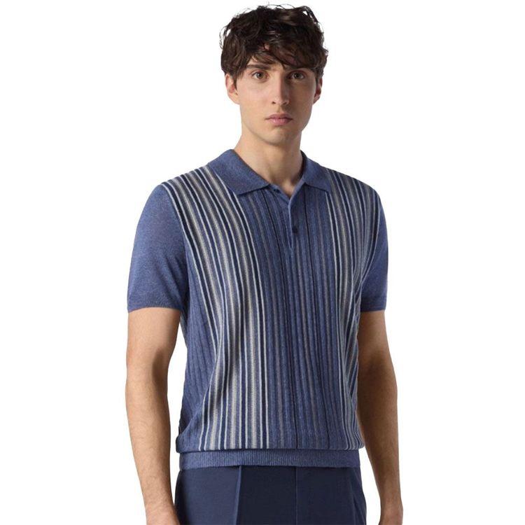 CORNELIANI denim muška majica sa prugama