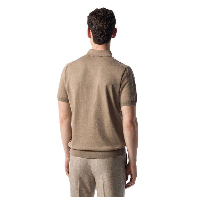 CORNELIANI braon polo muška končana majica