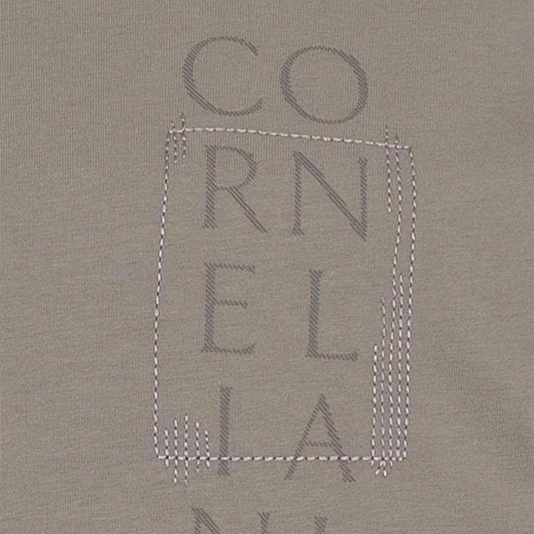 CORNELIANI tamno bež muška majica