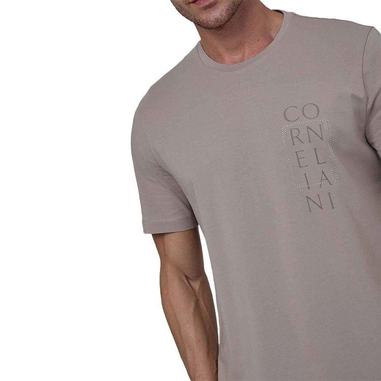 CORNELIANI tamno bež muška majica