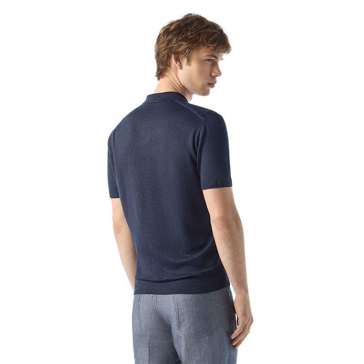 CORNELIANI teget polo muška majica