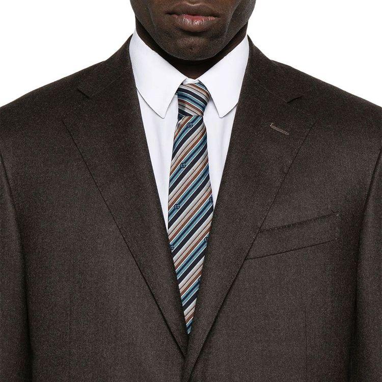 CORNELIANI braon muško odijelo od vune