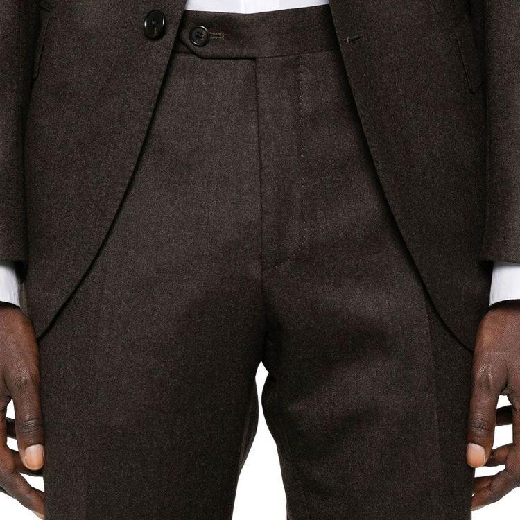 CORNELIANI braon muško odijelo od vune