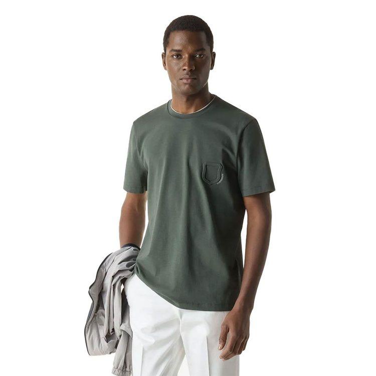 CORNELIANI maslinasta muška majica