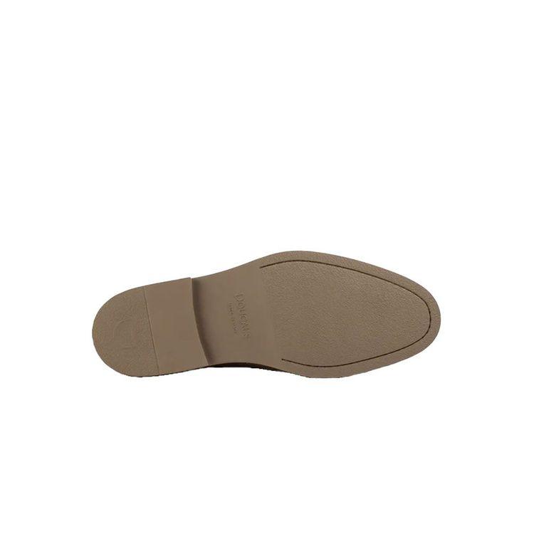 DOUCAL'S svijetlo braon muške cipele od antilopa sa duplom kopčom