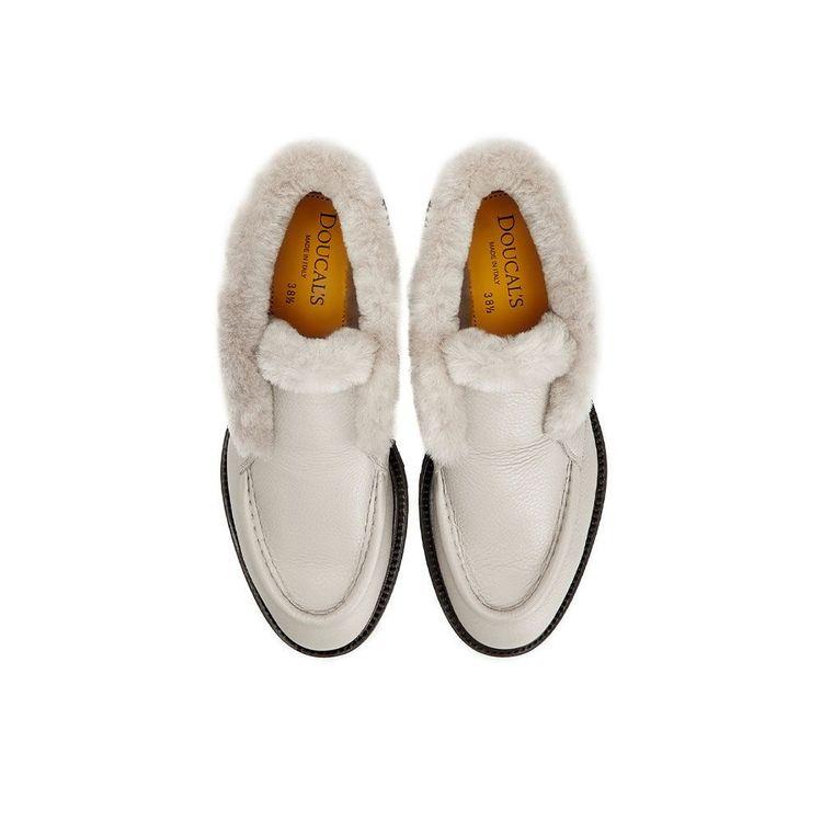 DOUCAL'S Desert bež ženske cipele sa krznom 