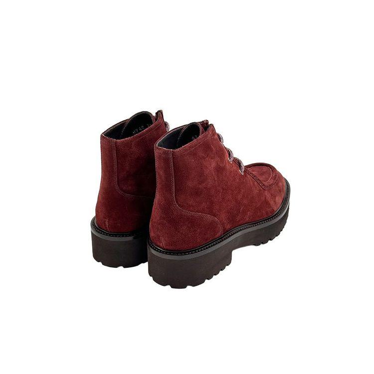 DOUCAL'S bordo ženske duboke cipele od prevrnute kože