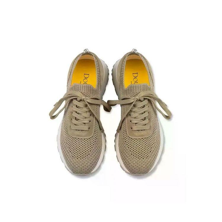 DOUCAL'S bež ženske platnene patike