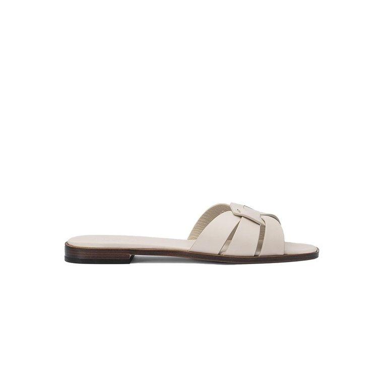 DOUCAL'S svijetlo bež ženske papuče