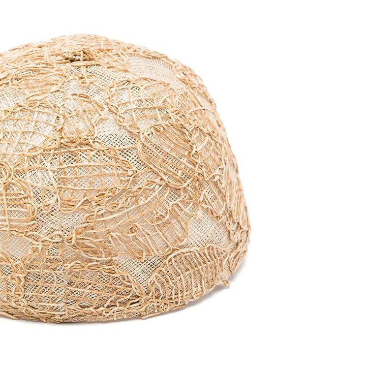 ERMANNO SCERVINO bež ženski čipkani kačket