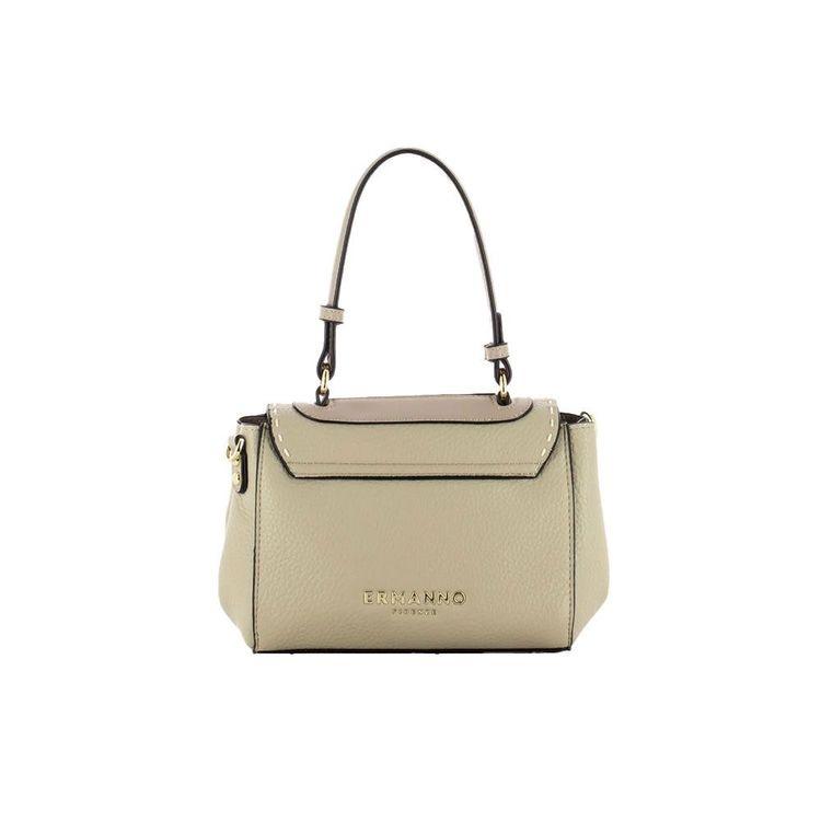ERMANNO SCERVINO bež ženska tašna sa bijelim štepom