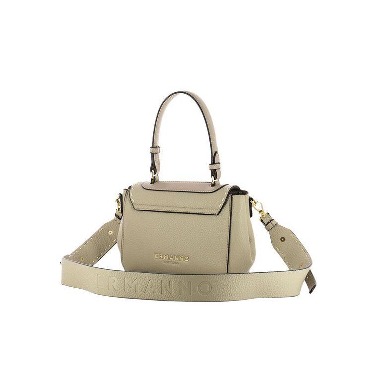 ERMANNO SCERVINO bež ženska tašna sa bijelim štepom