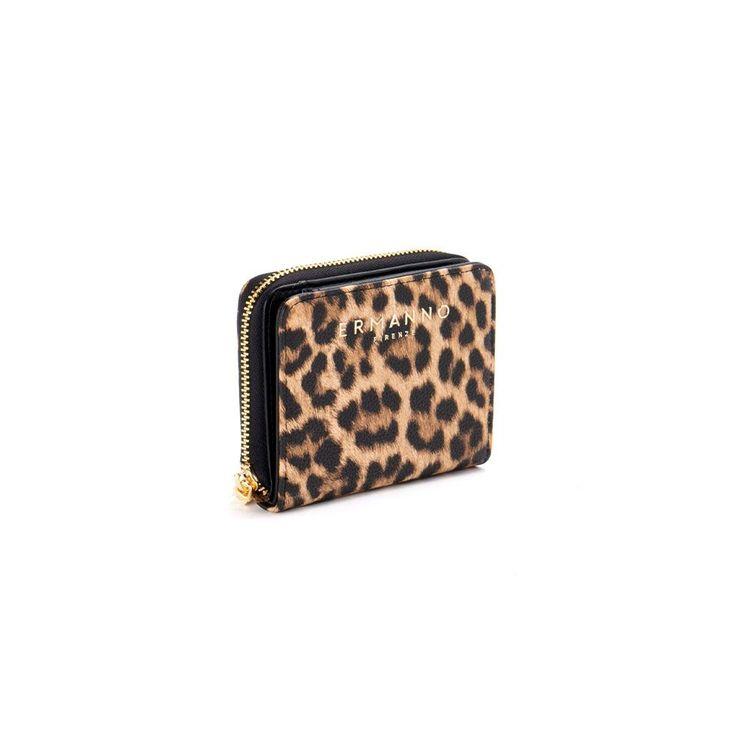 ERMANNO SCERVINO ženski novčanik sa leopard printom