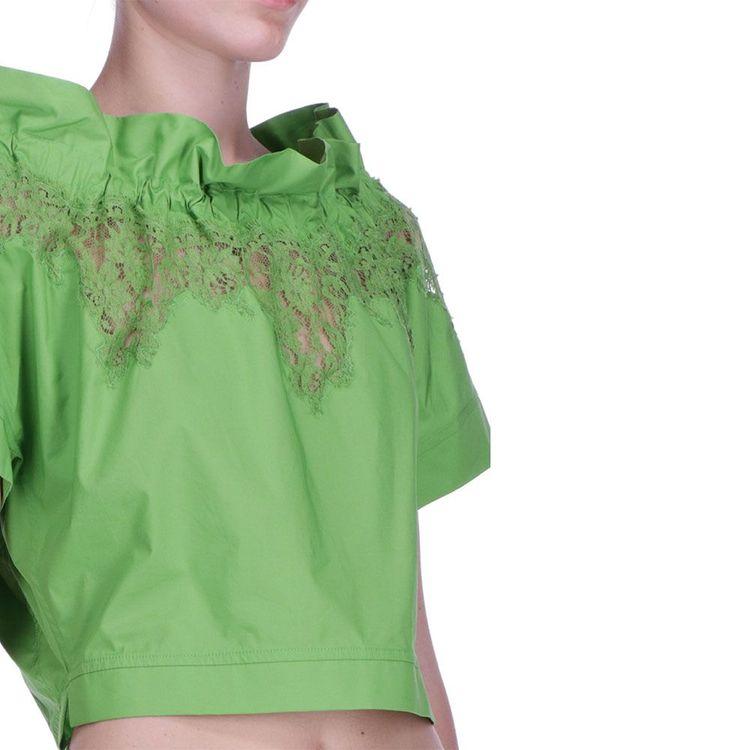 ERMANNO SCERVINO svijetlo zelena ženska bluza