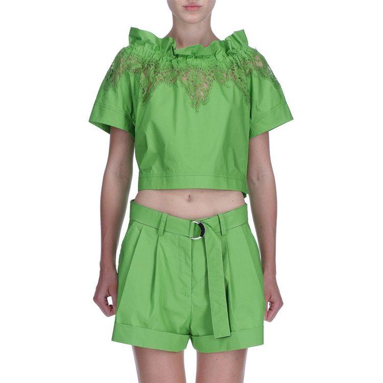 ERMANNO SCERVINO svijetlo zelena ženska bluza