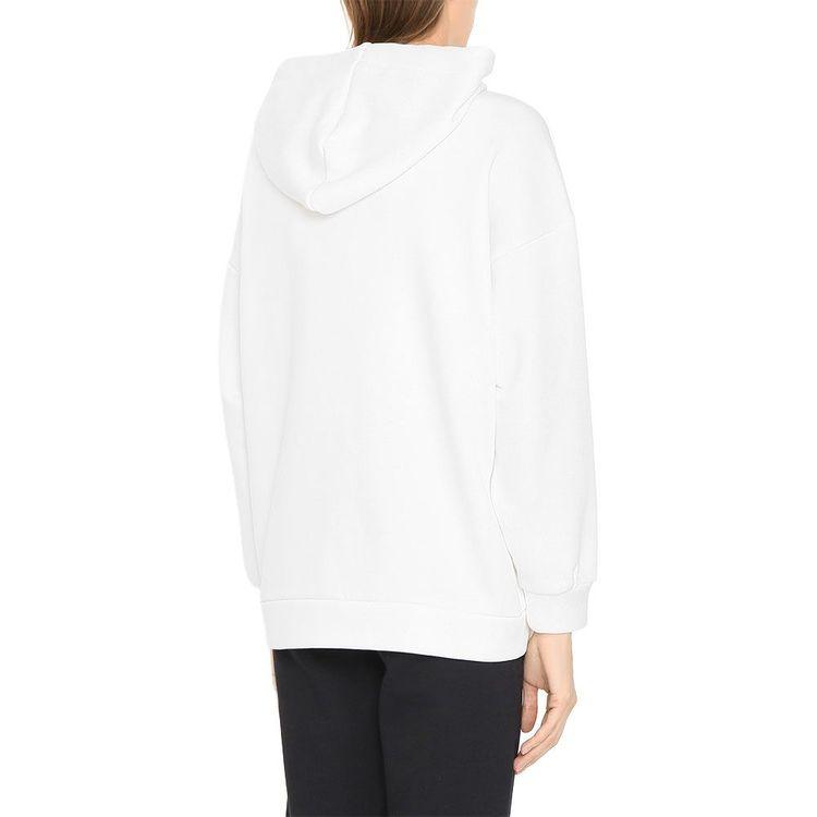 ERMANNO SCERVINO bijeli ženski duks sa natpisom