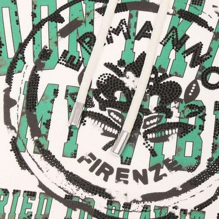 ERMANNO SCERVINO bijeli ženski duks sa natpisom