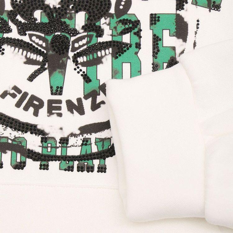 ERMANNO SCERVINO bijeli ženski duks sa natpisom