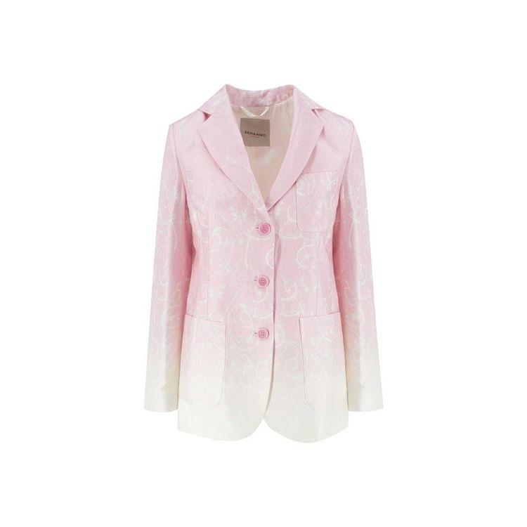 ERMANNO SCERVINO rozo-bijeli sako