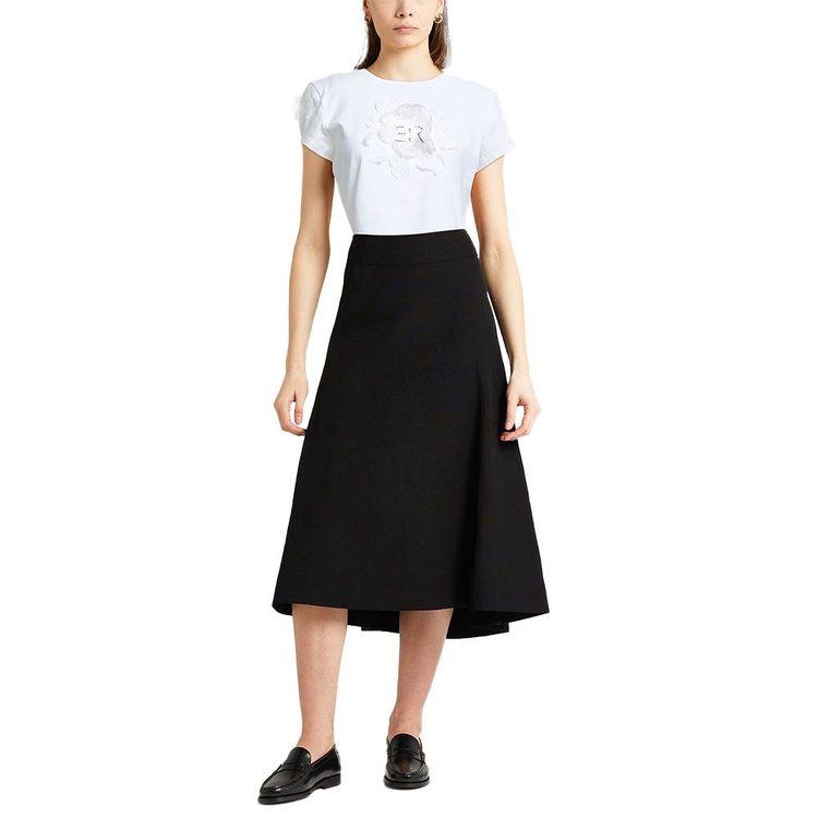 ERMANNO SCERVINO bijela ženska majica sa čipkanim logom