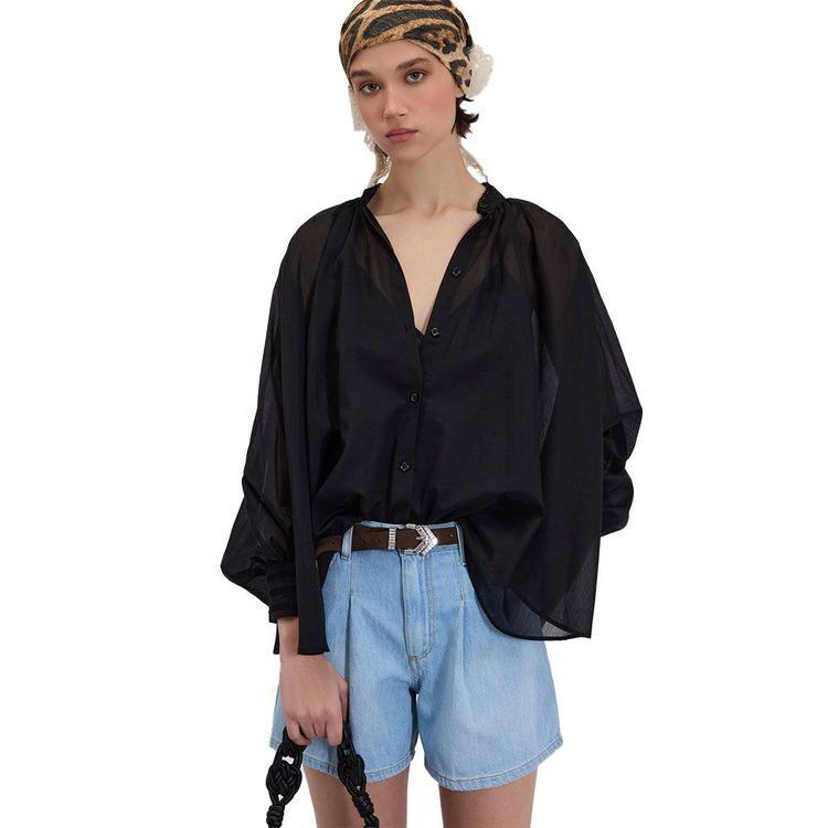 ERMANNO SCERVINO crna ženska bluza